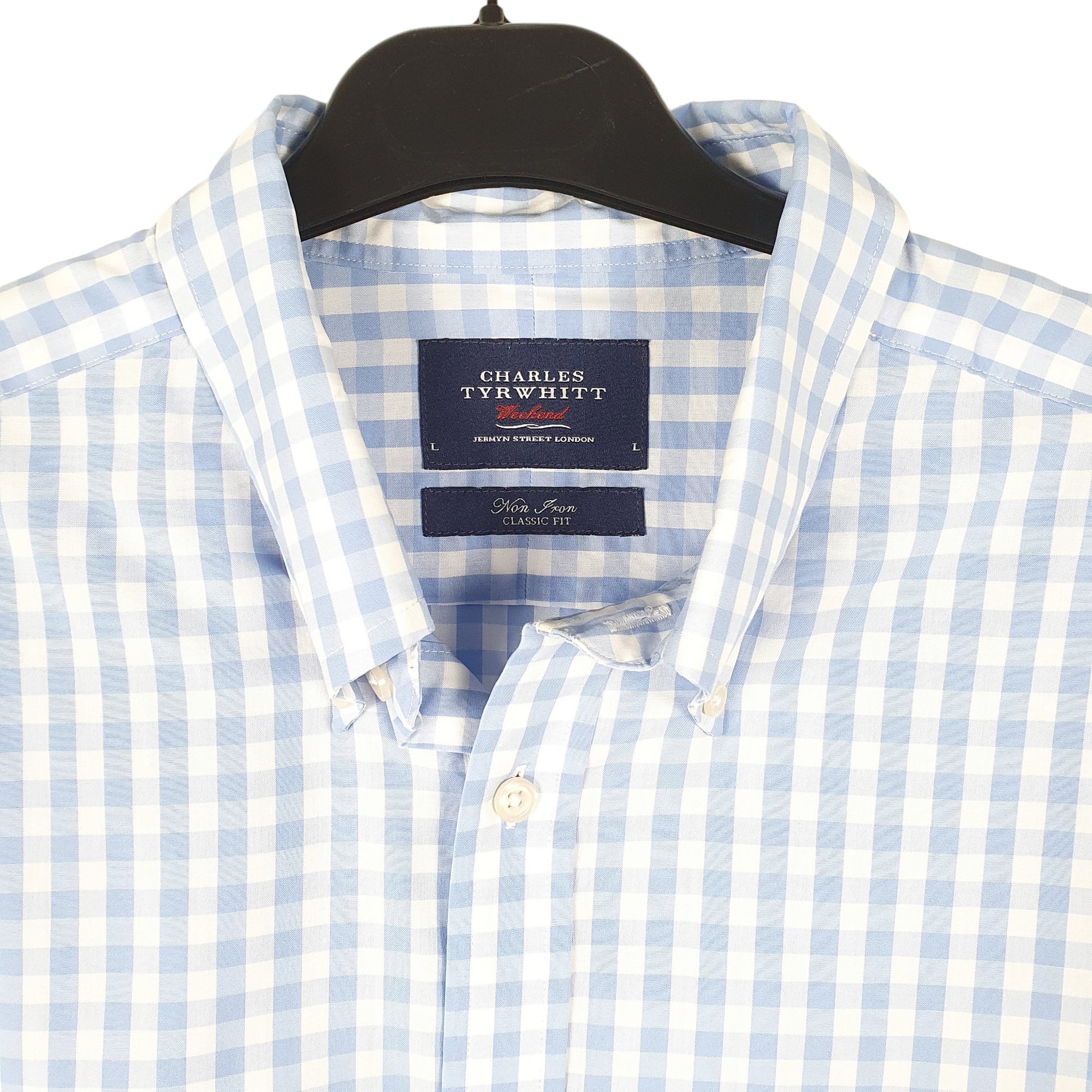 Mens Blue Charles Tyrwhitt  Long Sleeve Shirt