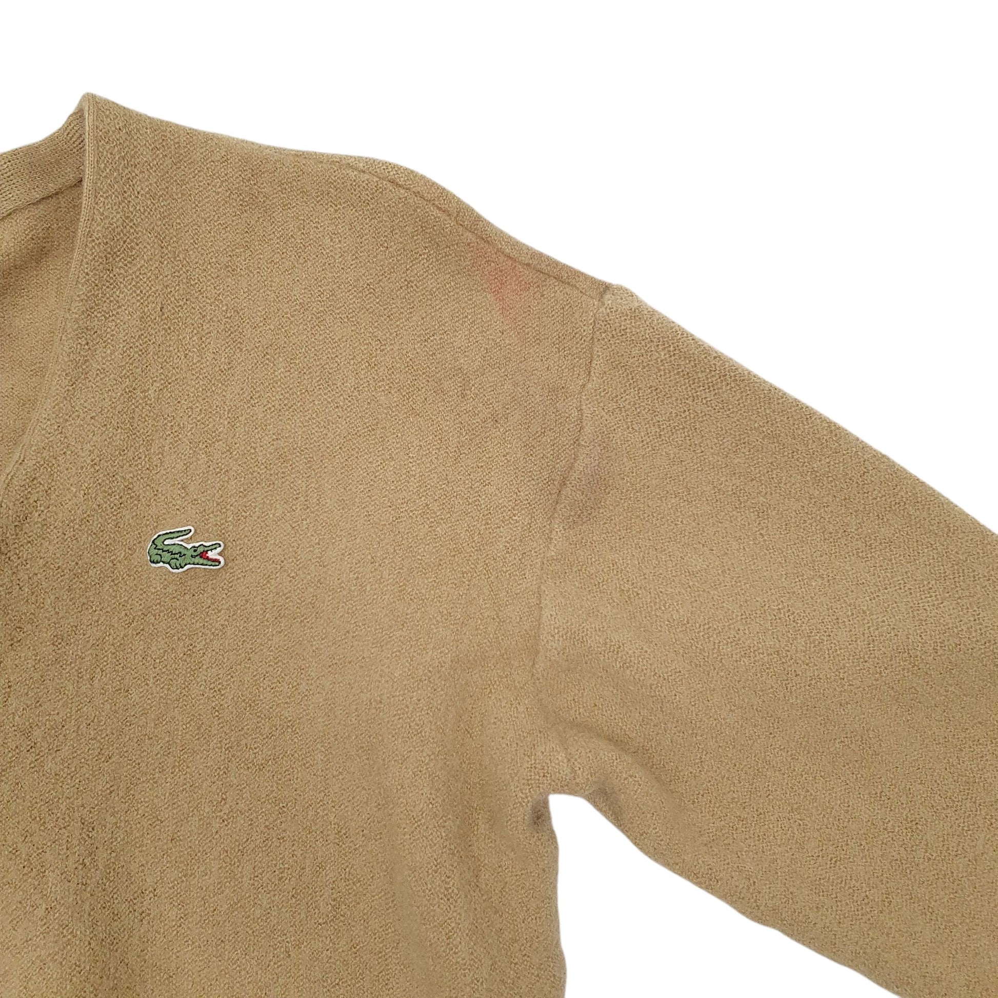 Womens Beige Lacoste  Cardigan Jumper