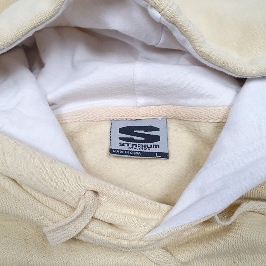 Mens Yellow Stadium Athletics Georgia Tech College Yellow Jackets American Football Hoodie Jumper