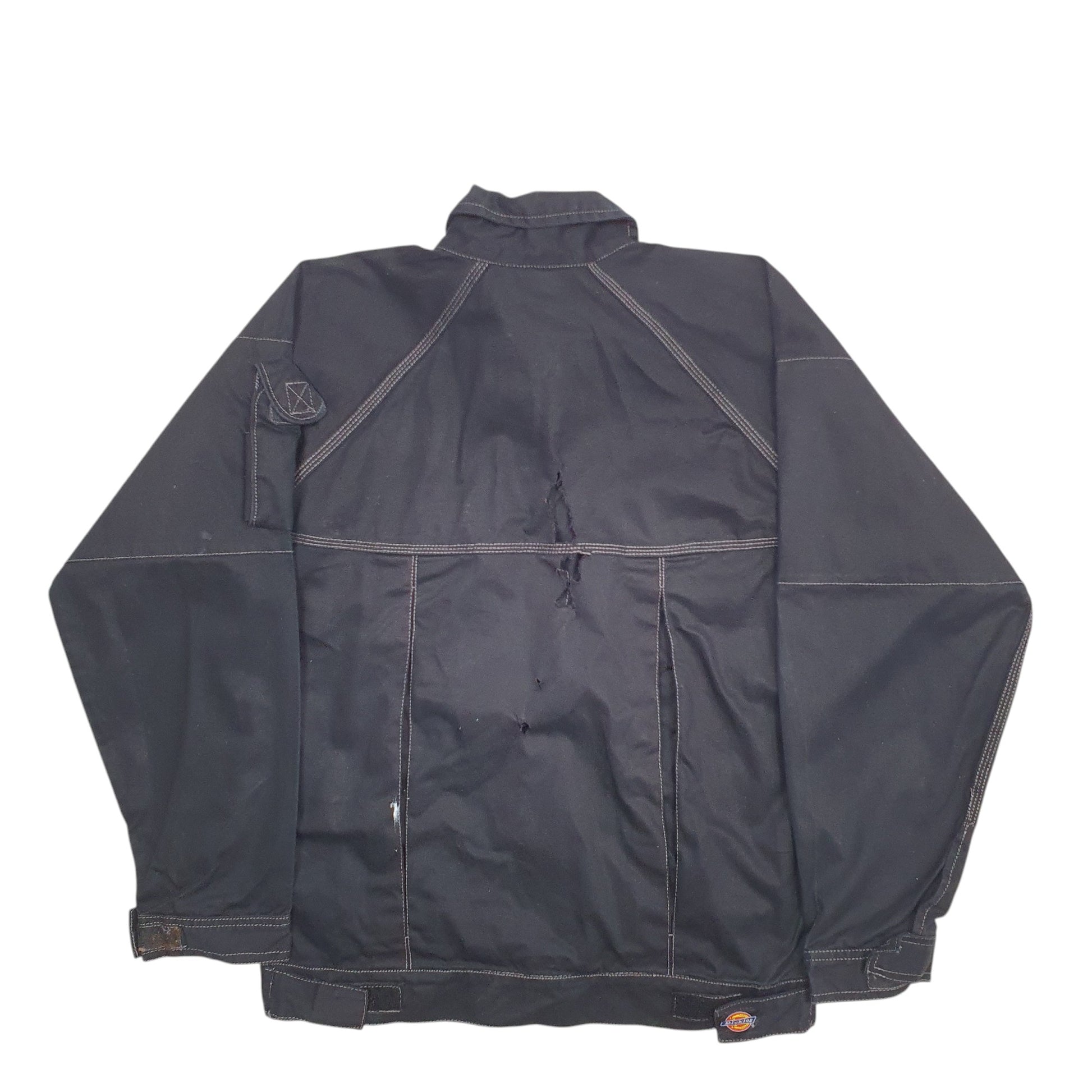 Mens Black Dickies   Coat
