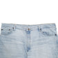 Mens Blue Wrangler Denim Jeans Jorts Denim Shorts