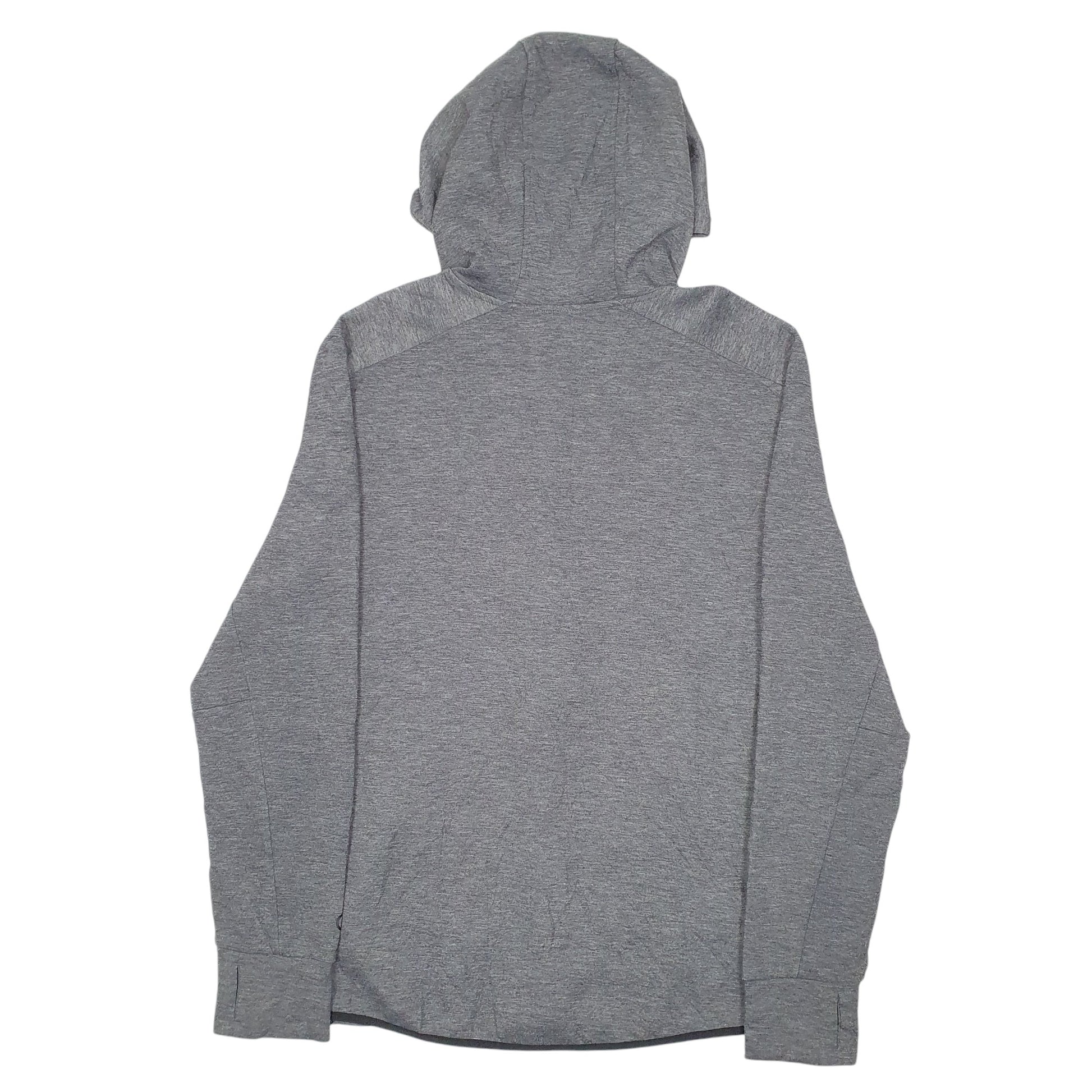 Mens Grey Champion Hoodie C9 Full Zip Jumper