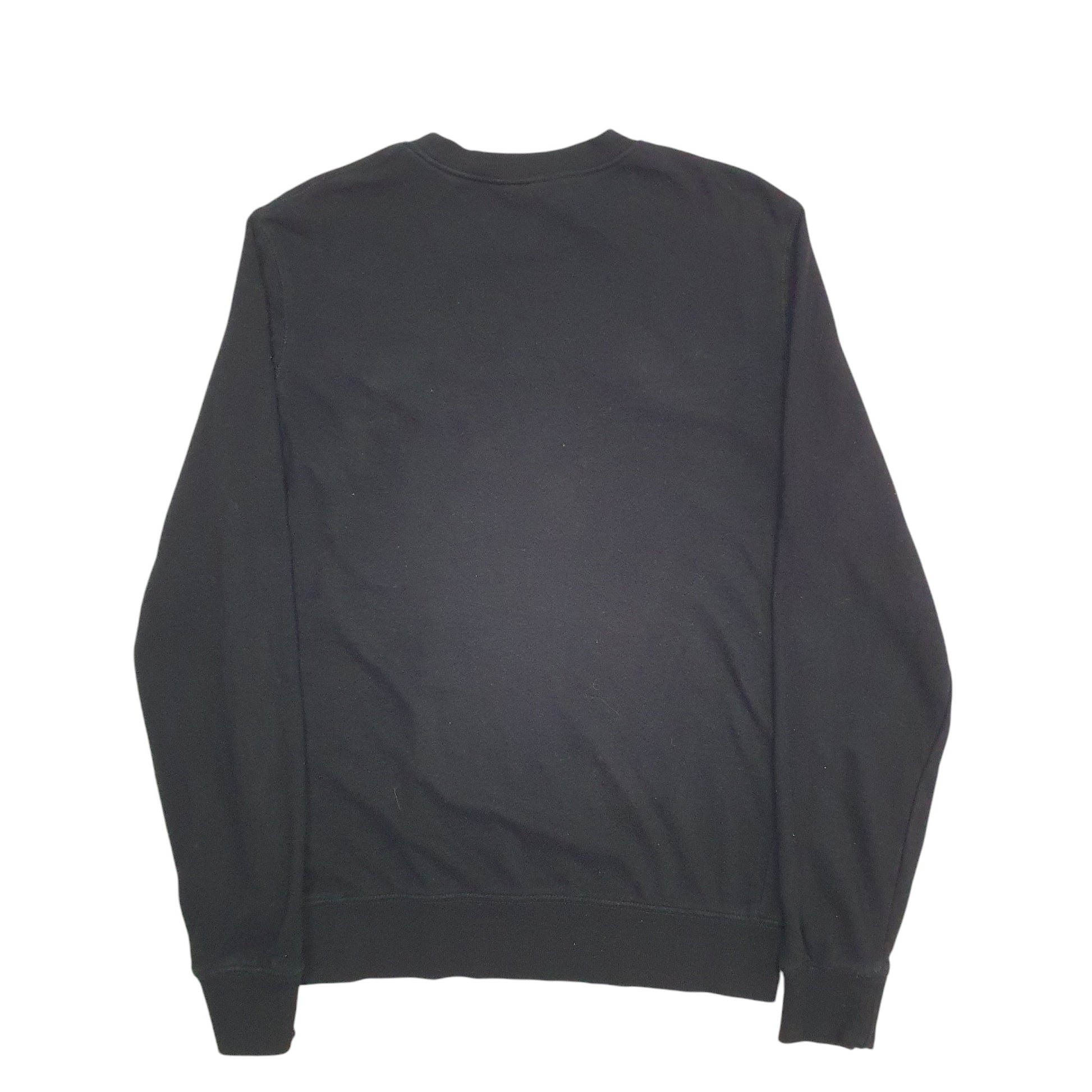 Mens Black H&M Divided Crewneck Jumper