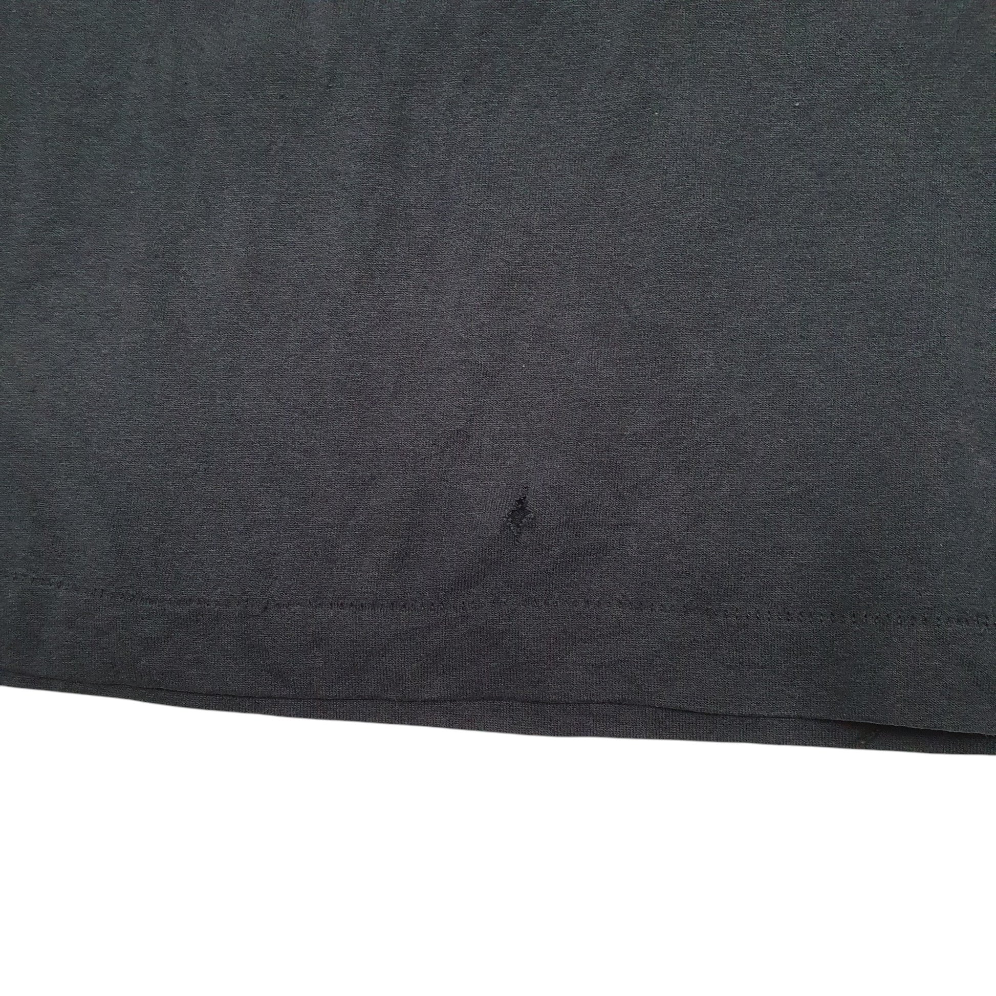 Mens Black Screen Stars Single Stitch Vintage 90s Made In USA 1992 MV Basketball Short Sleeve T Shirt