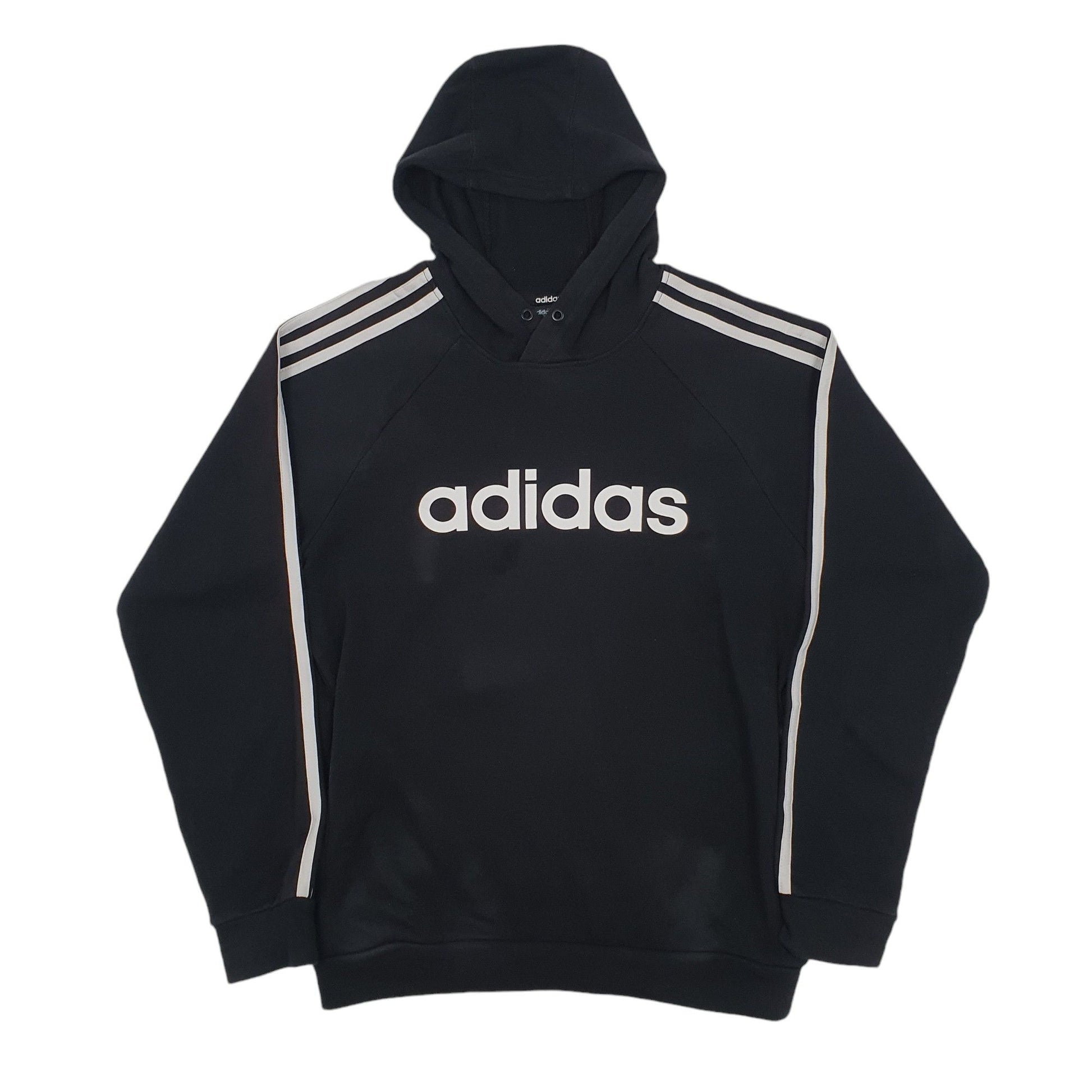 Mens Black Adidas  Hoodie Jumper