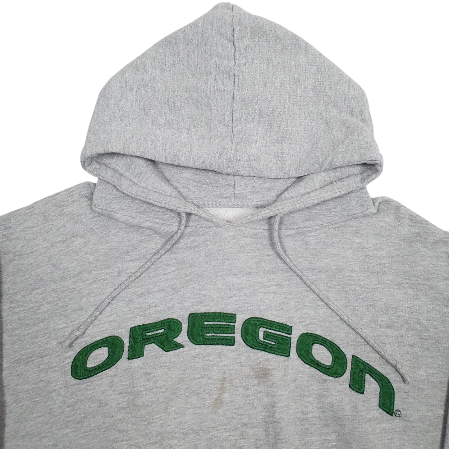 Mens Grey Unbranded Oregon Hoodie Jumper