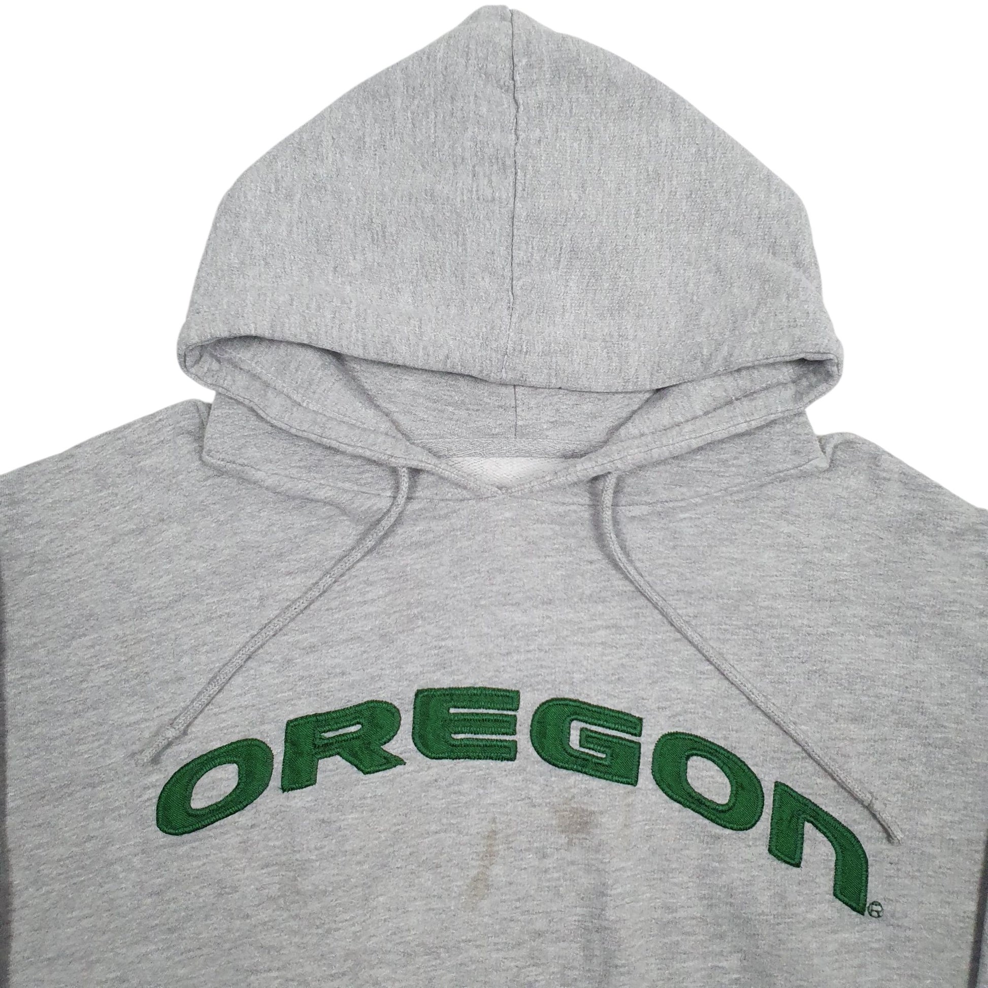 Mens Grey Unbranded Oregon Hoodie Jumper