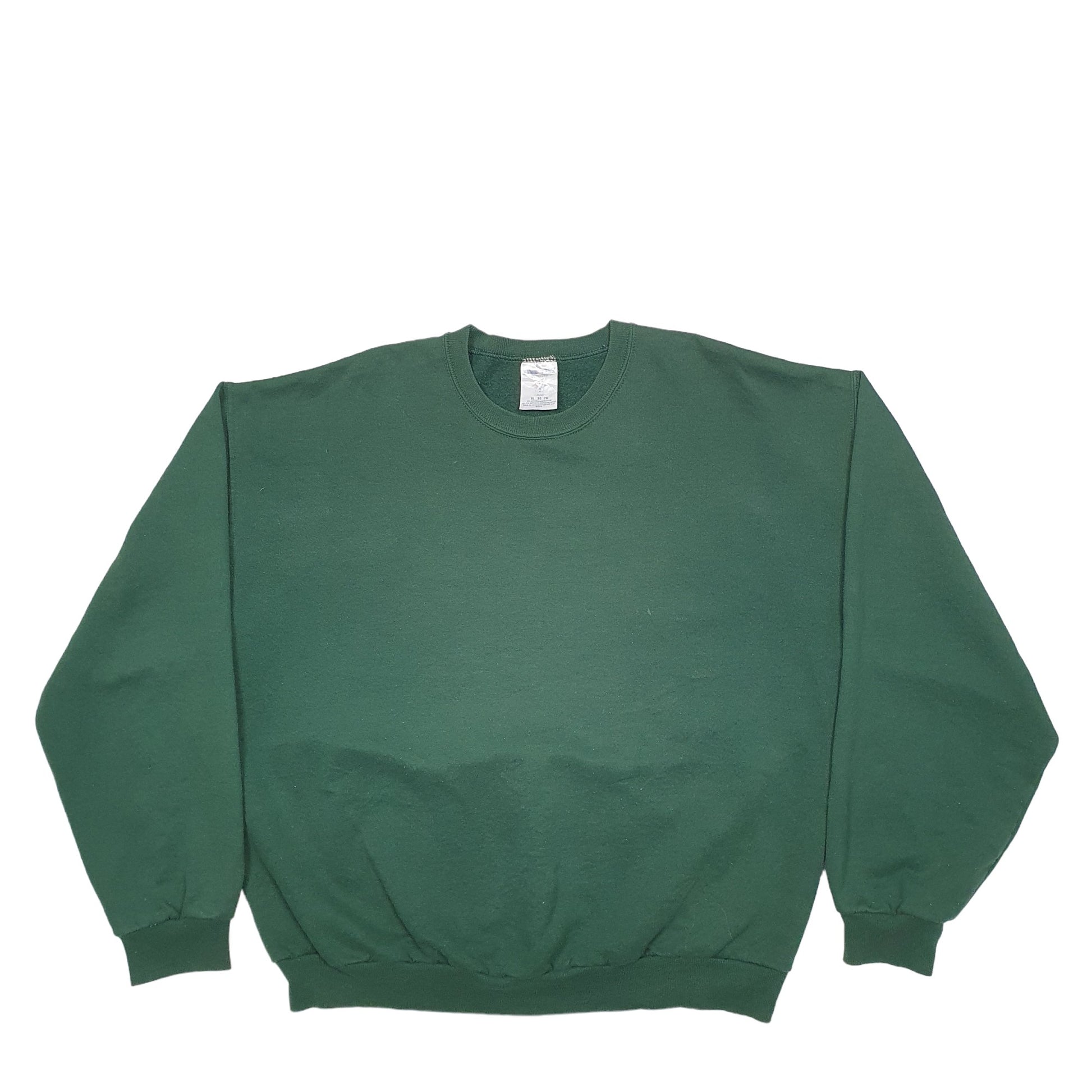 Mens Green Jerzees Vintage 90's Crewneck Jumper