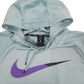 Mens Blue Nike Dri Fit Hoodie Jumper