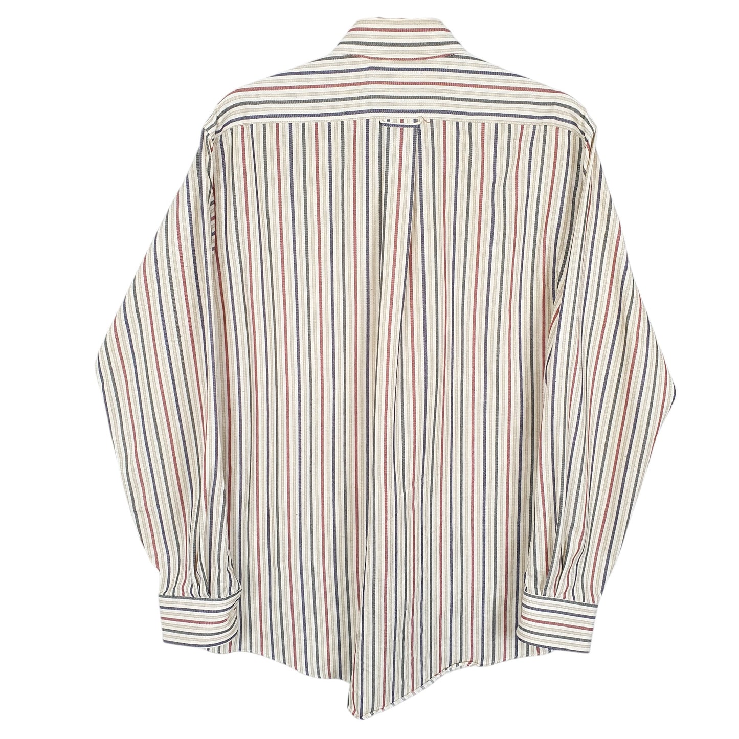 Mens Beige Barrington  Long Sleeve Shirt
