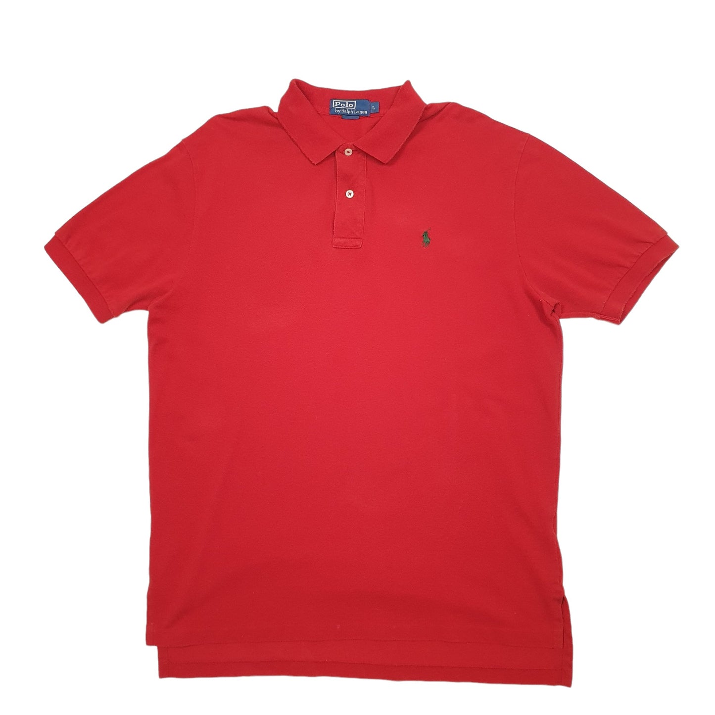 Mens Red Polo Ralph Lauren  Short Sleeve Polo Shirt