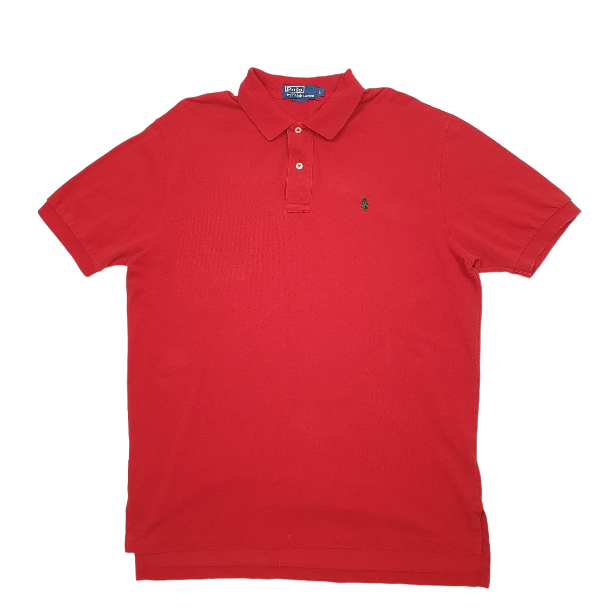 Mens Red Polo Ralph Lauren  Short Sleeve Polo Shirt