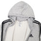 Mens Grey Adidas  Full Zip Jumper