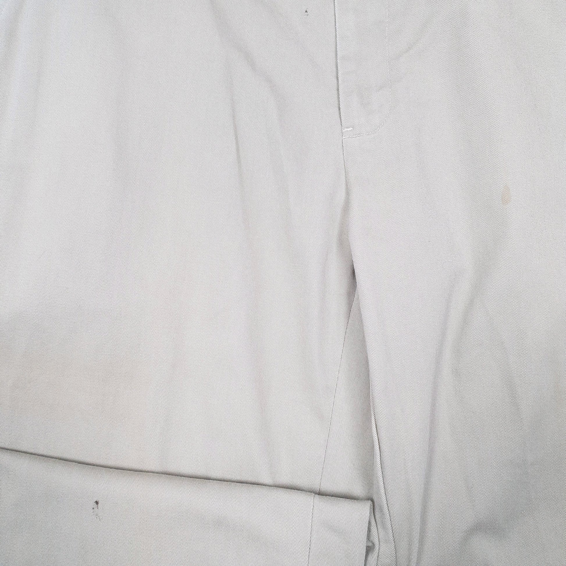 Mens Beige Polo Ralph Lauren Vintage Flat Front Chino Trousers