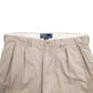 Mens Beige Polo Ralph Lauren Andrew Pant Vintage 2000's Chino Trousers