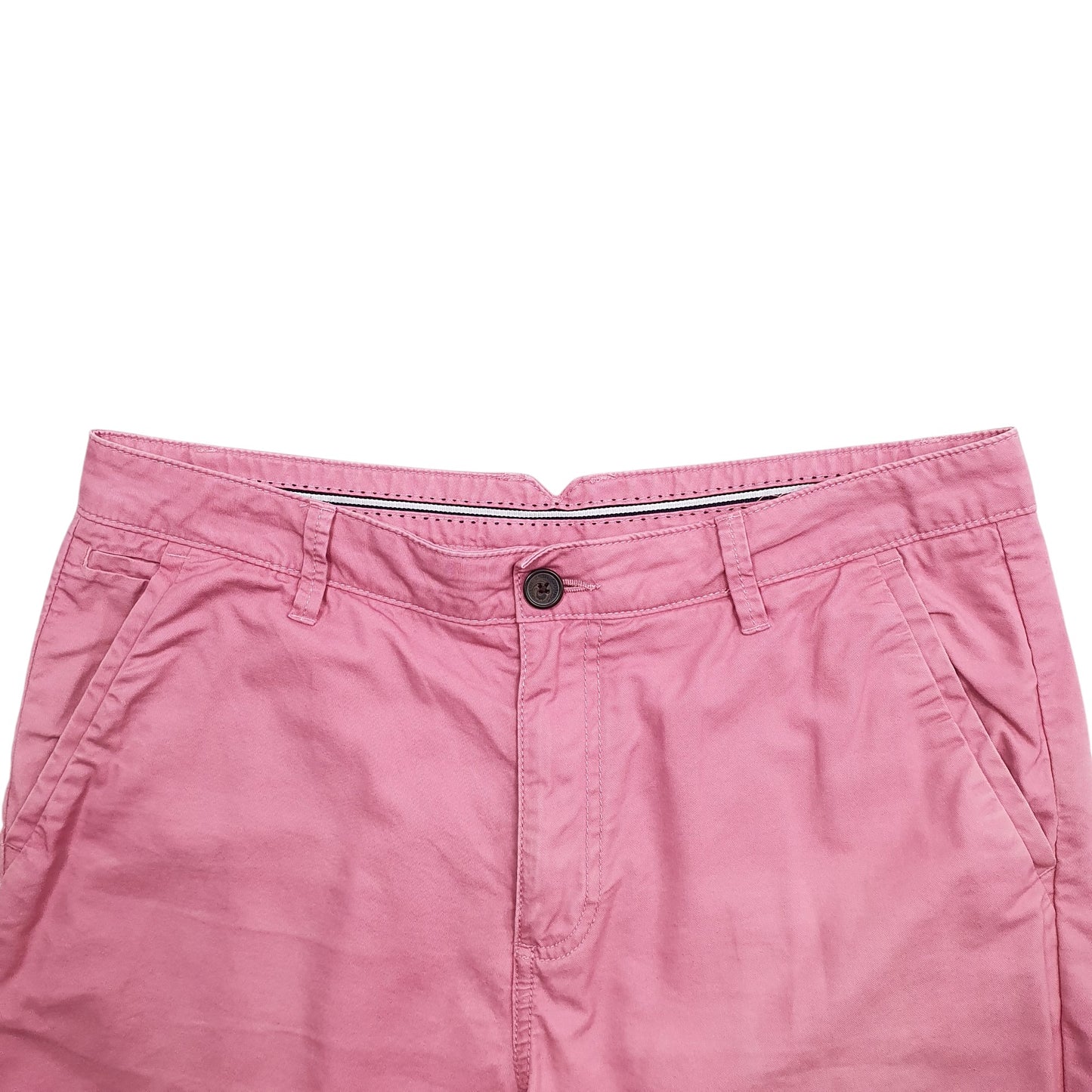 Mens Pink Crew Clothing Company  Chino Shorts