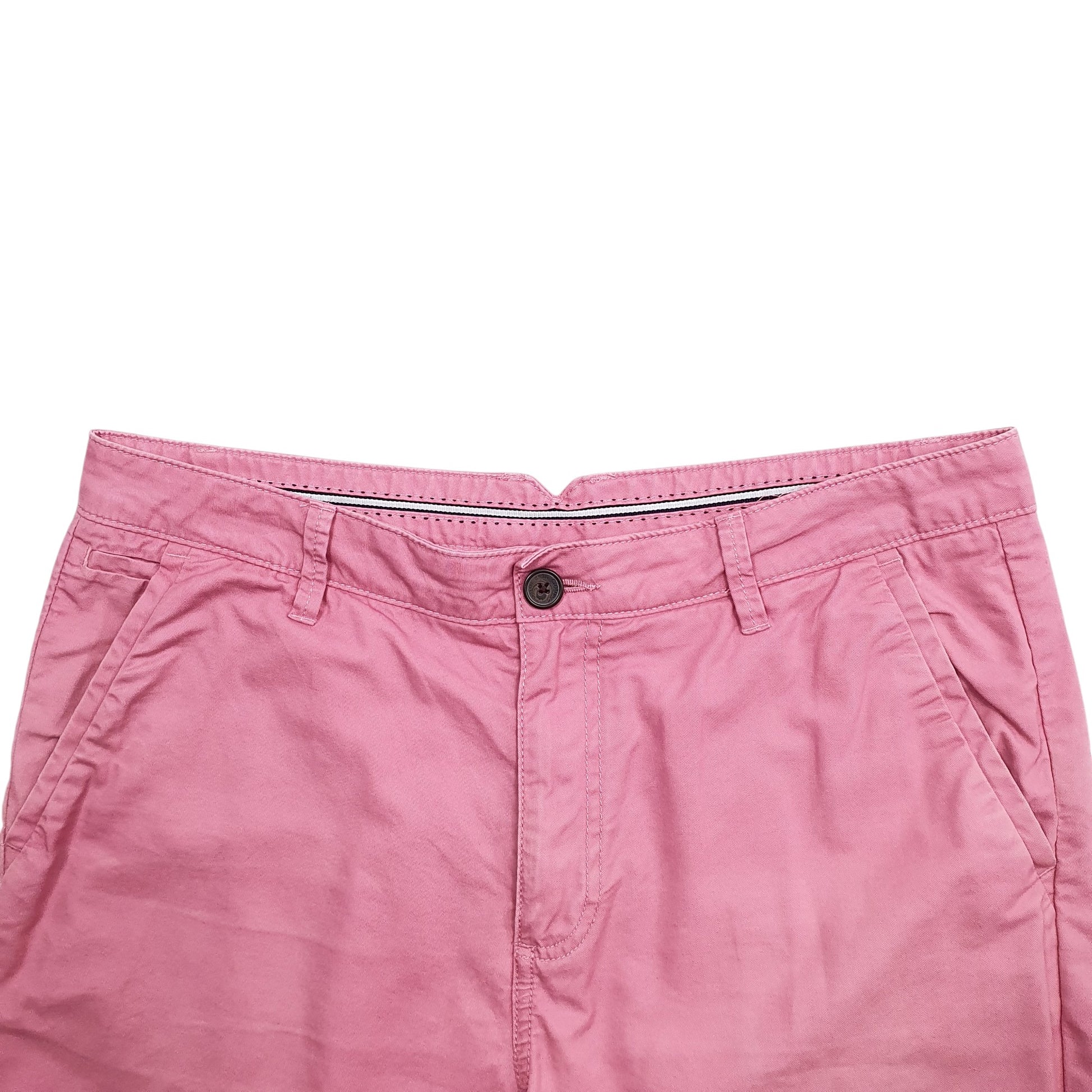 Mens Pink Crew Clothing Company  Chino Shorts