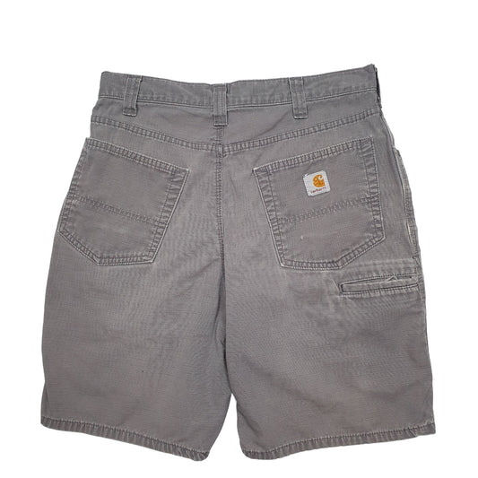 Mens Grey Carhartt Workwear Carpenter Shorts