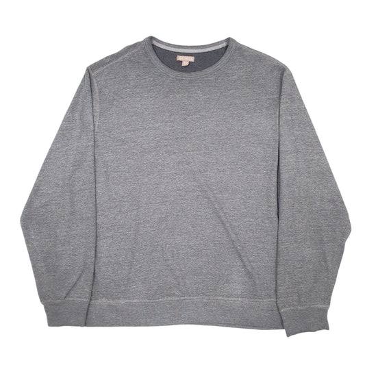 Mens Grey George  Crewneck Jumper