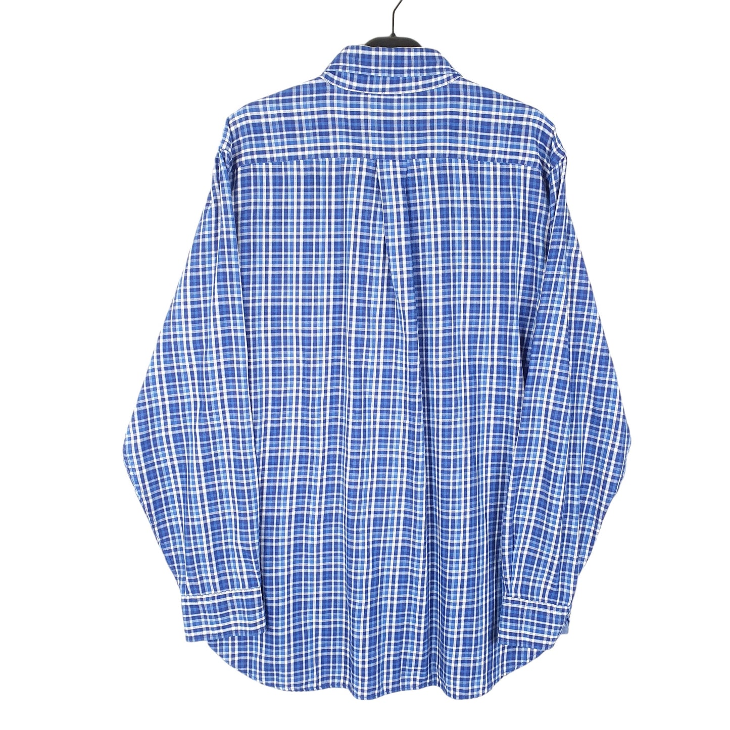 Mens Blue Chaps  Long Sleeve Shirt