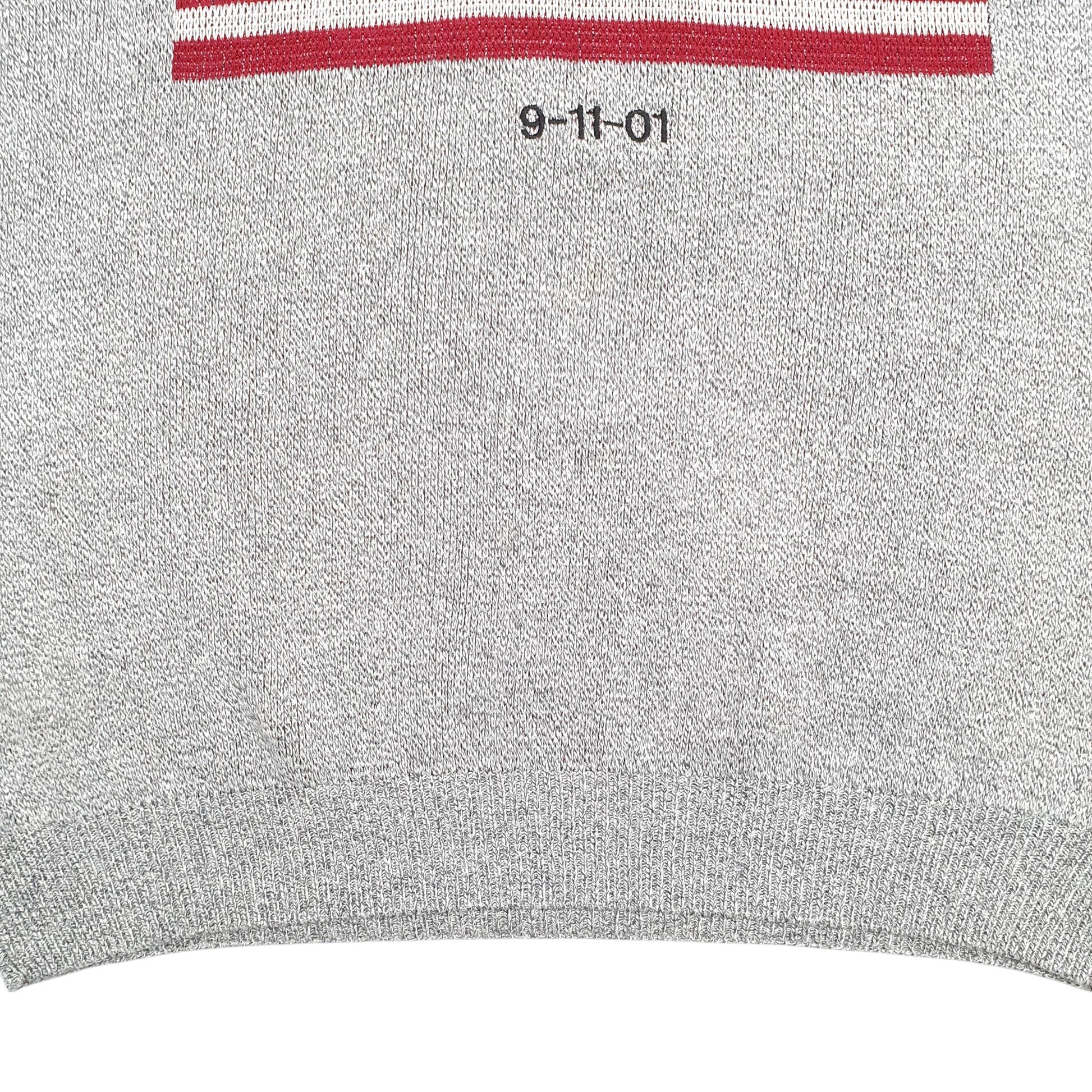 Mens Grey Shenandoah 9/11 World Trade Crewneck Jumper