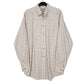 Mens Cream L.L.Bean Tall Long Sleeve Shirt