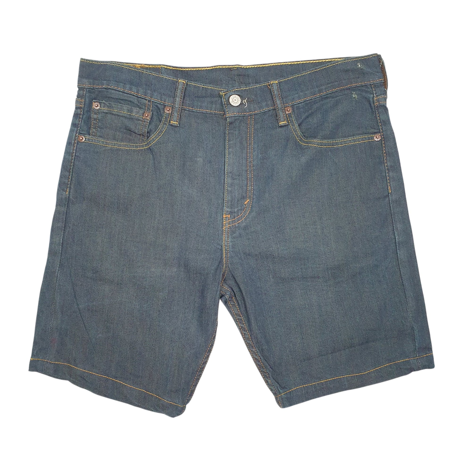 Mens Blue Levis Stretch 508 Jorts Denim Shorts