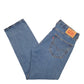 Mens Blue Levis  505 JeansW34 L30
