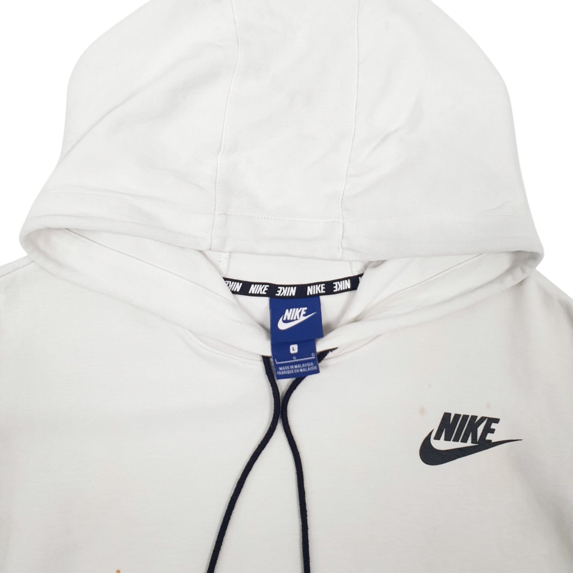 Womens White Nike  Hoodie Jumper