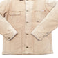 Mens Tan Wearguard Vintage Workwear Barn Blanket Lined  Coat