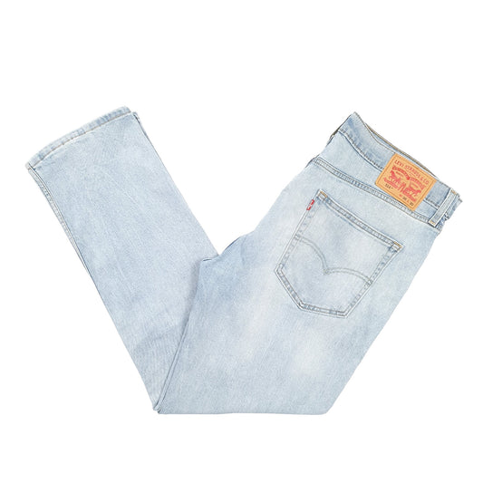 Mens Blue Levis Stretch 514 JeansW38 L30
