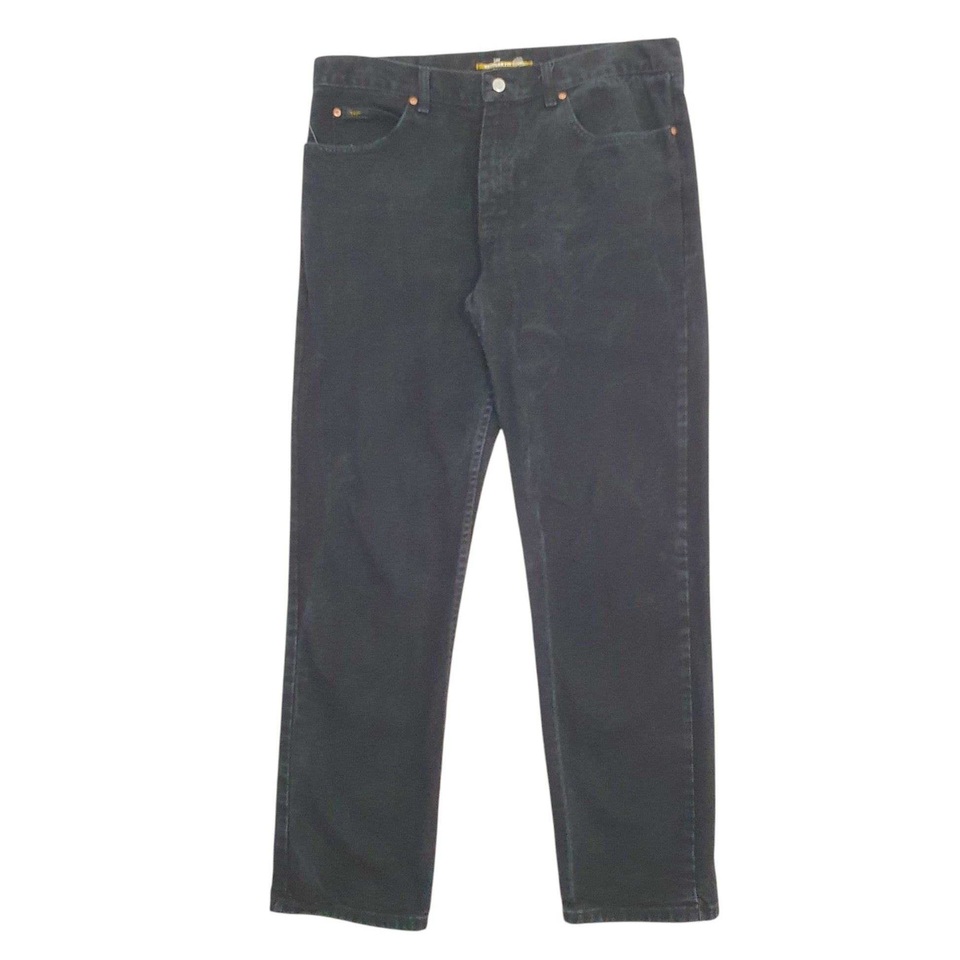 Mens Black Lee  Casual JeansW38 L34