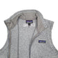 Womens Grey Patagonia Better Sweater Vest Nature Valley Gilet Jumper