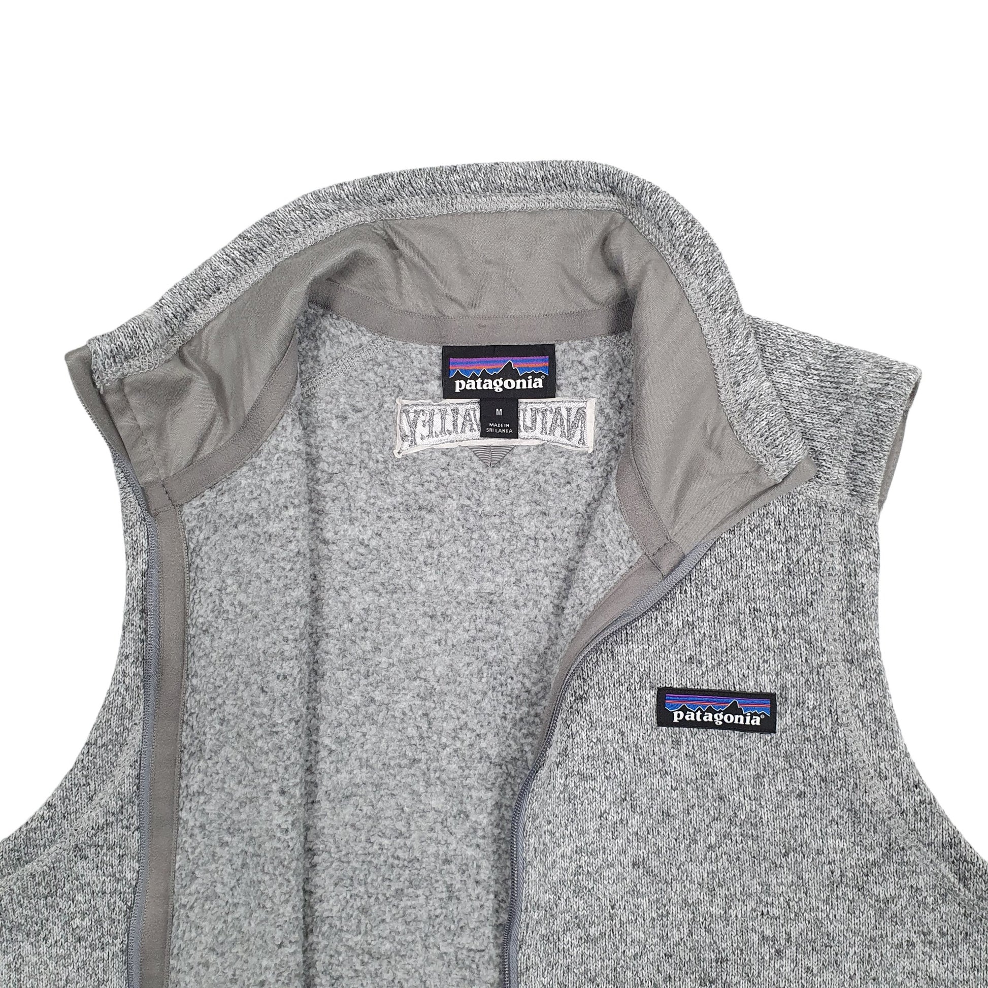 Womens Patagonia Grey Gilet Better Sweater Vest Nature Valley