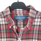 Mens Red Polo Ralph Lauren Tartan Short Sleeve Shirt
