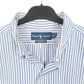 Mens Blue Polo Ralph Lauren Oxford Long Sleeve Shirt