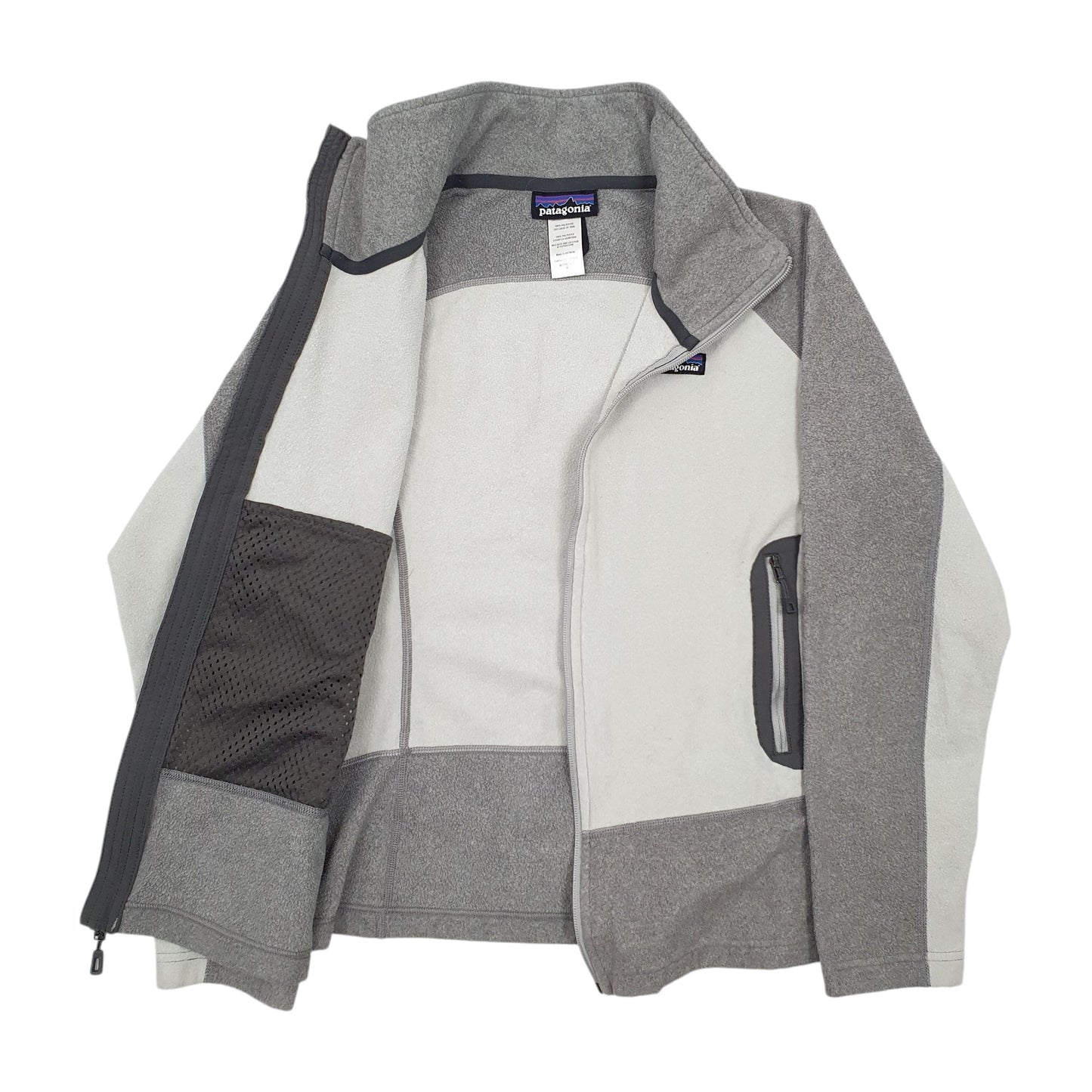 Womens Grey Patagonia  Full Zip Jumper