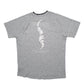 Mens Grey Puma Backprint Short Sleeve T Shirt