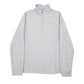 Mens Grey The North Face  Quarter Zip Jumper