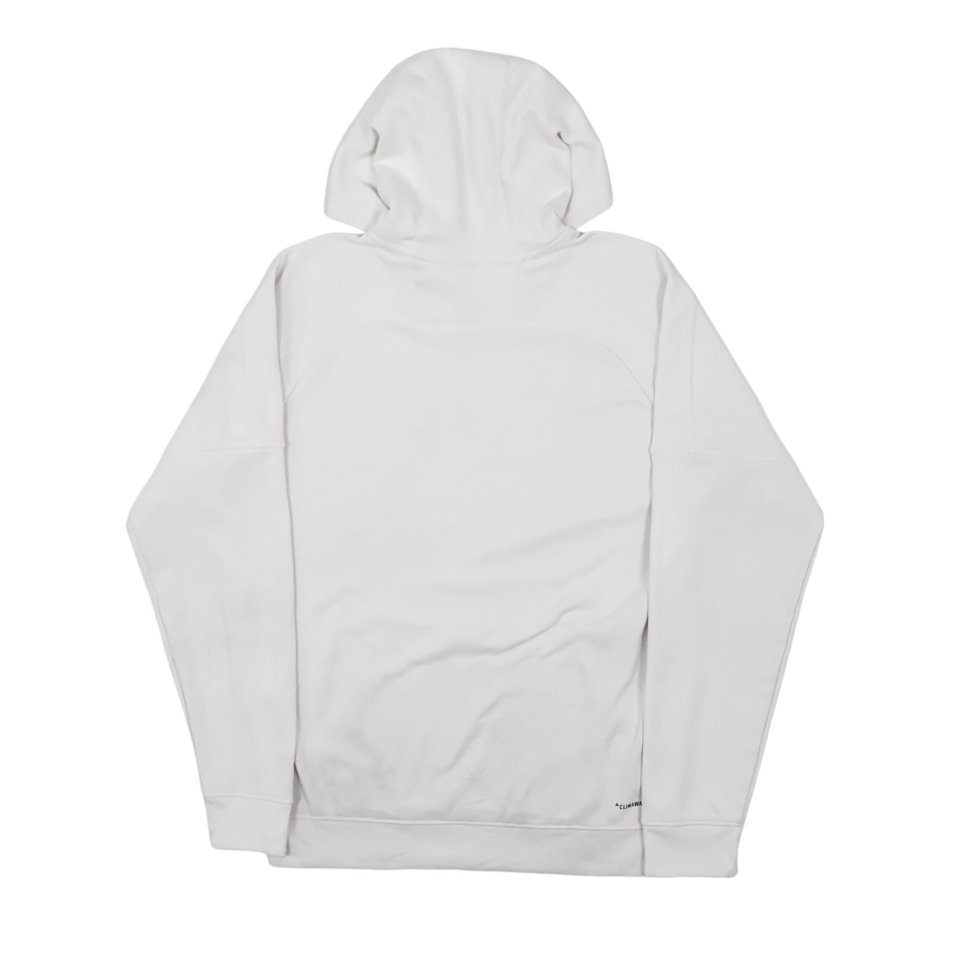 Mens White Adidas  Hoodie Jumper