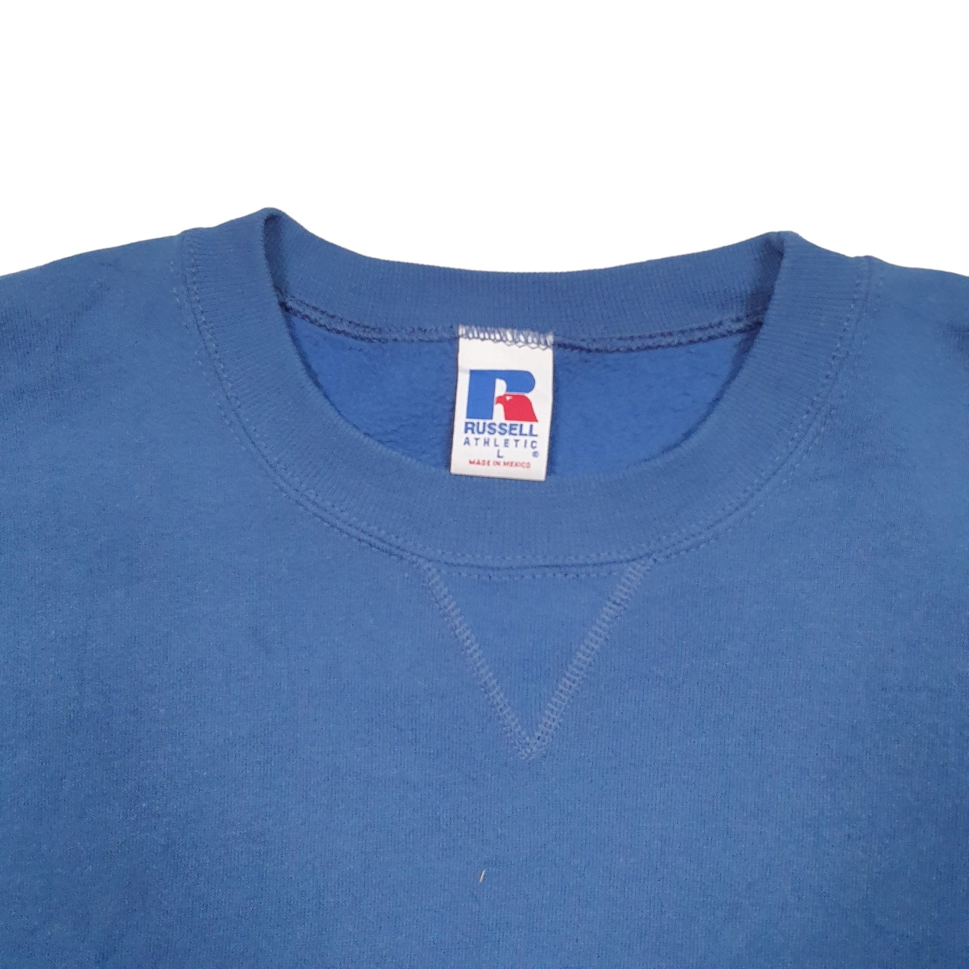 Mens Blue Russell Athletic  Crewneck Jumper