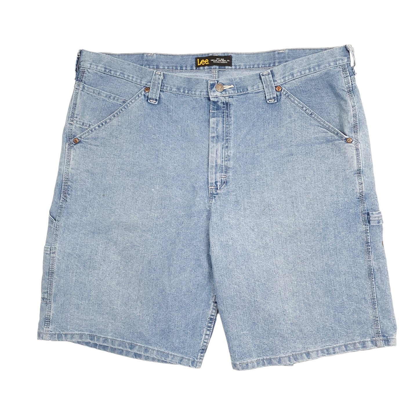 Mens Blue Lee Jorts Denim Shorts