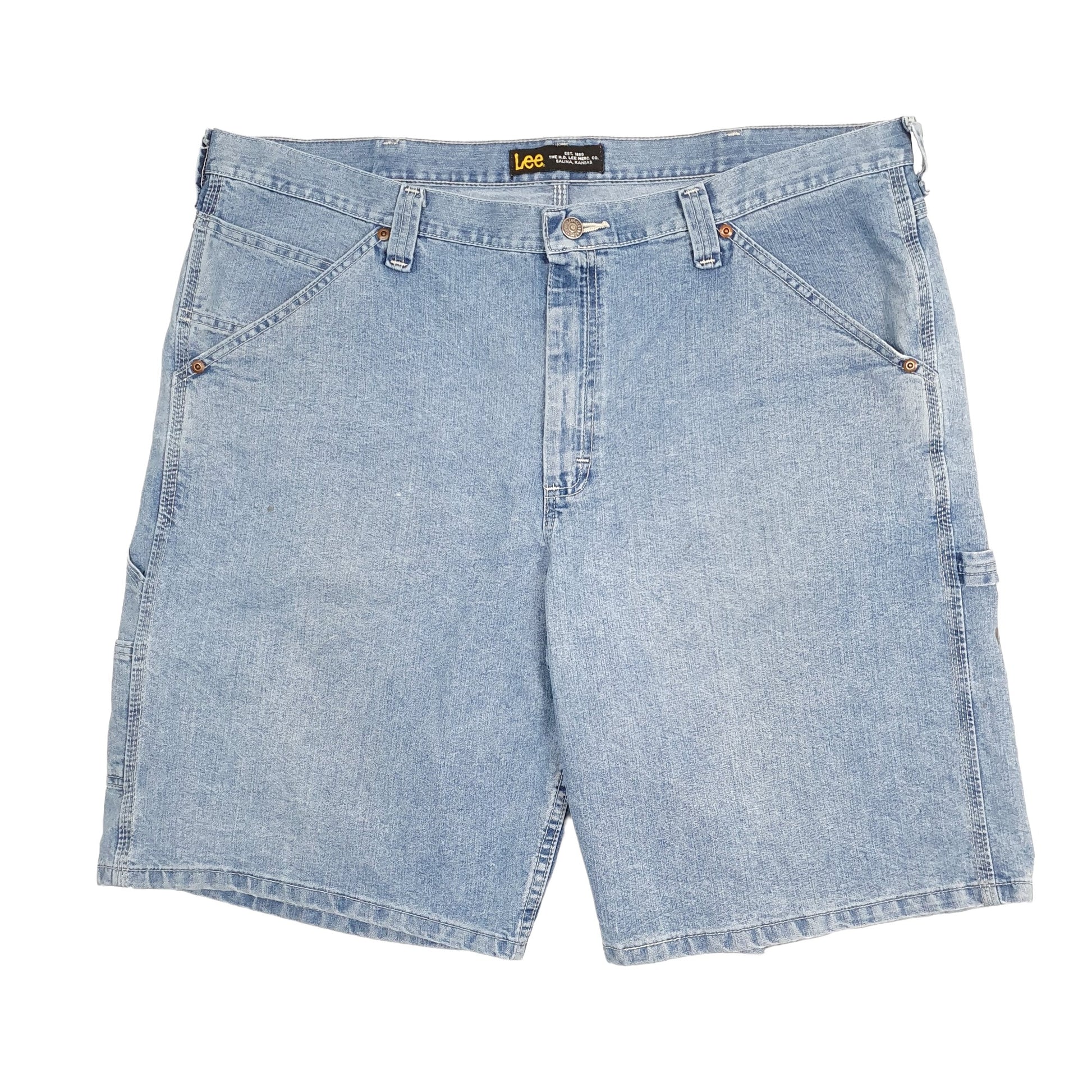 Mens Blue Lee Jorts Denim Shorts