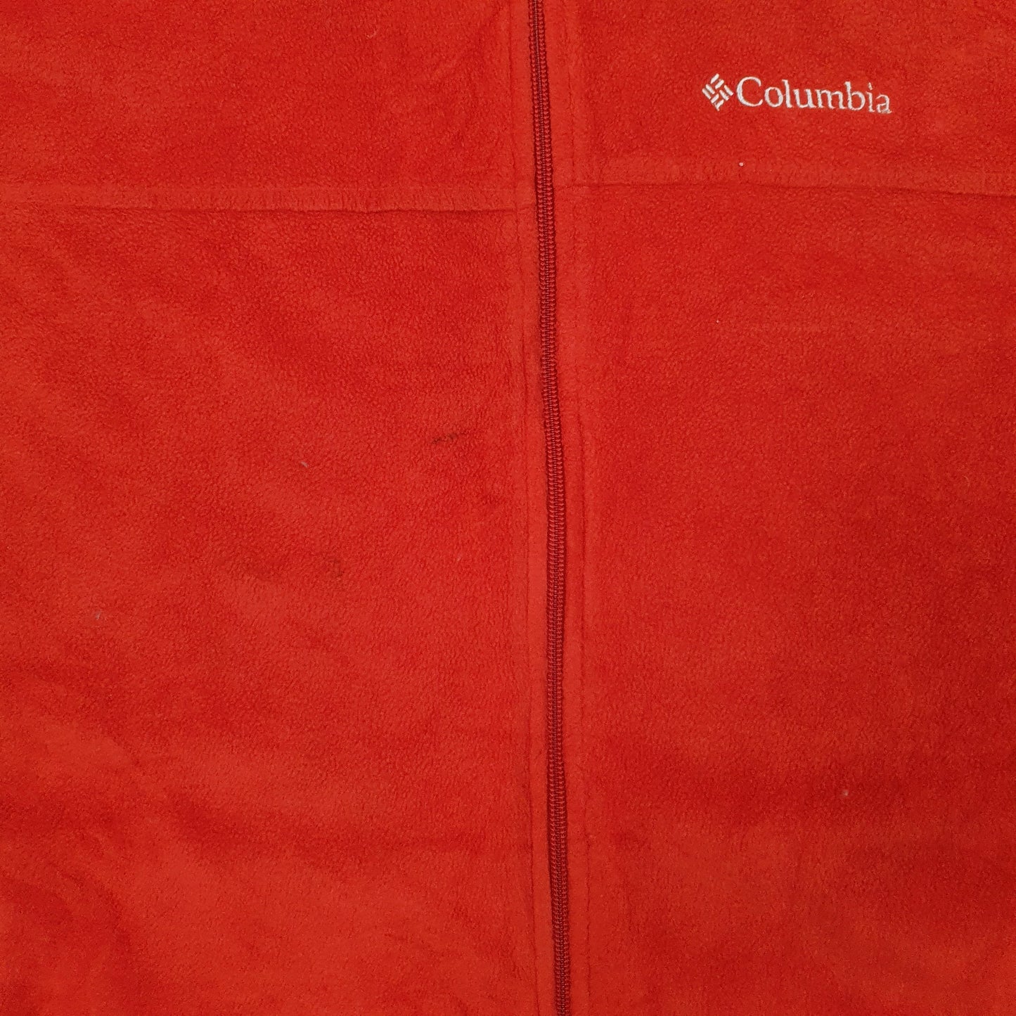 Mens Orange Columbia Sportswear Company  Full Zip Jumper