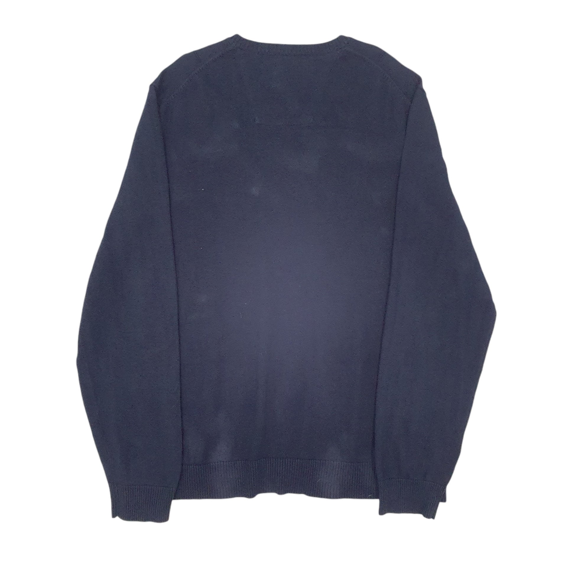 Mens Navy Nautica Knitwear Crewneck Jumper