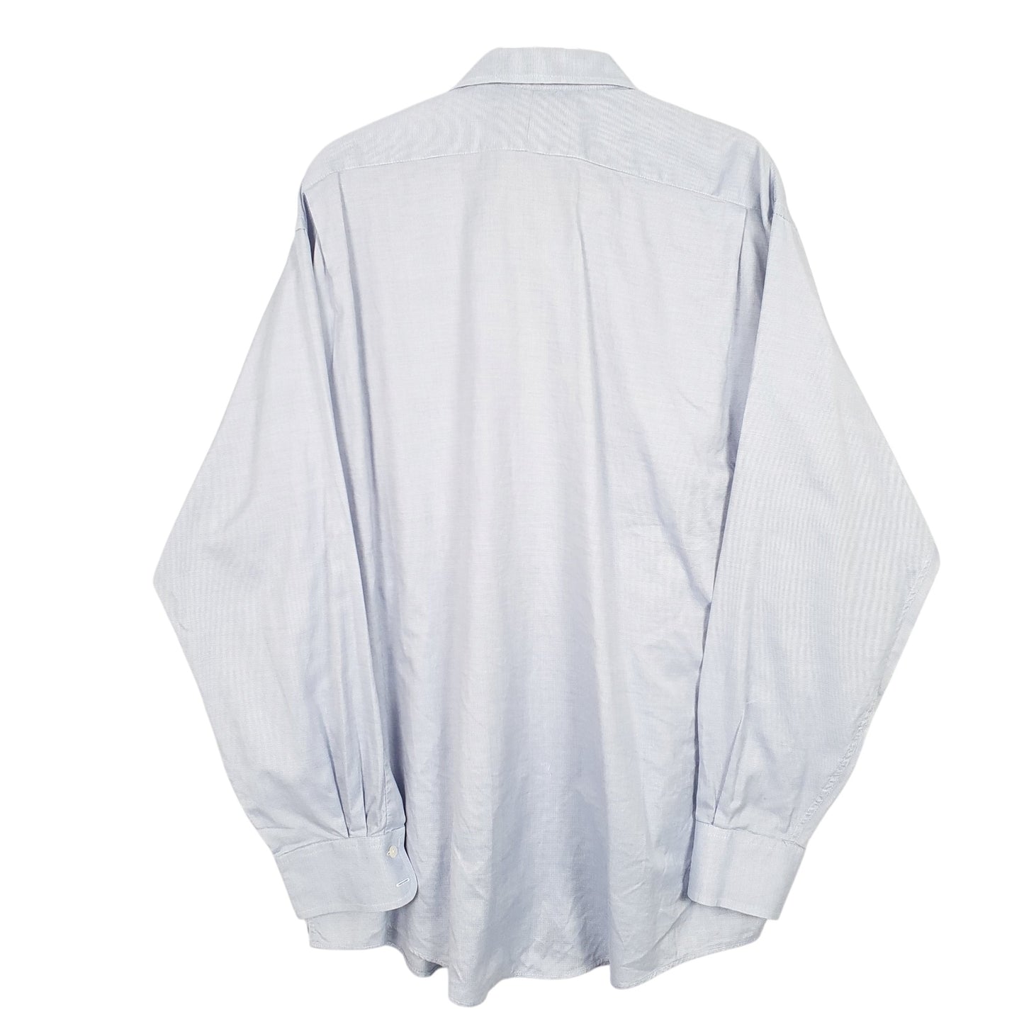 Mens Blue Burberry London Made In USA Long Sleeve Shirt