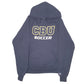 Mens Navy Champion CBU Soccer Hoodie Jumper