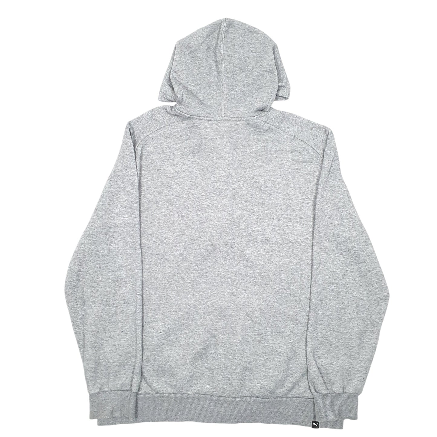 Mens Grey Puma Hoodie Full Zip Jumper
