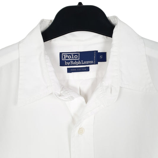 Mens White Polo Ralph Lauren  Long Sleeve Shirt