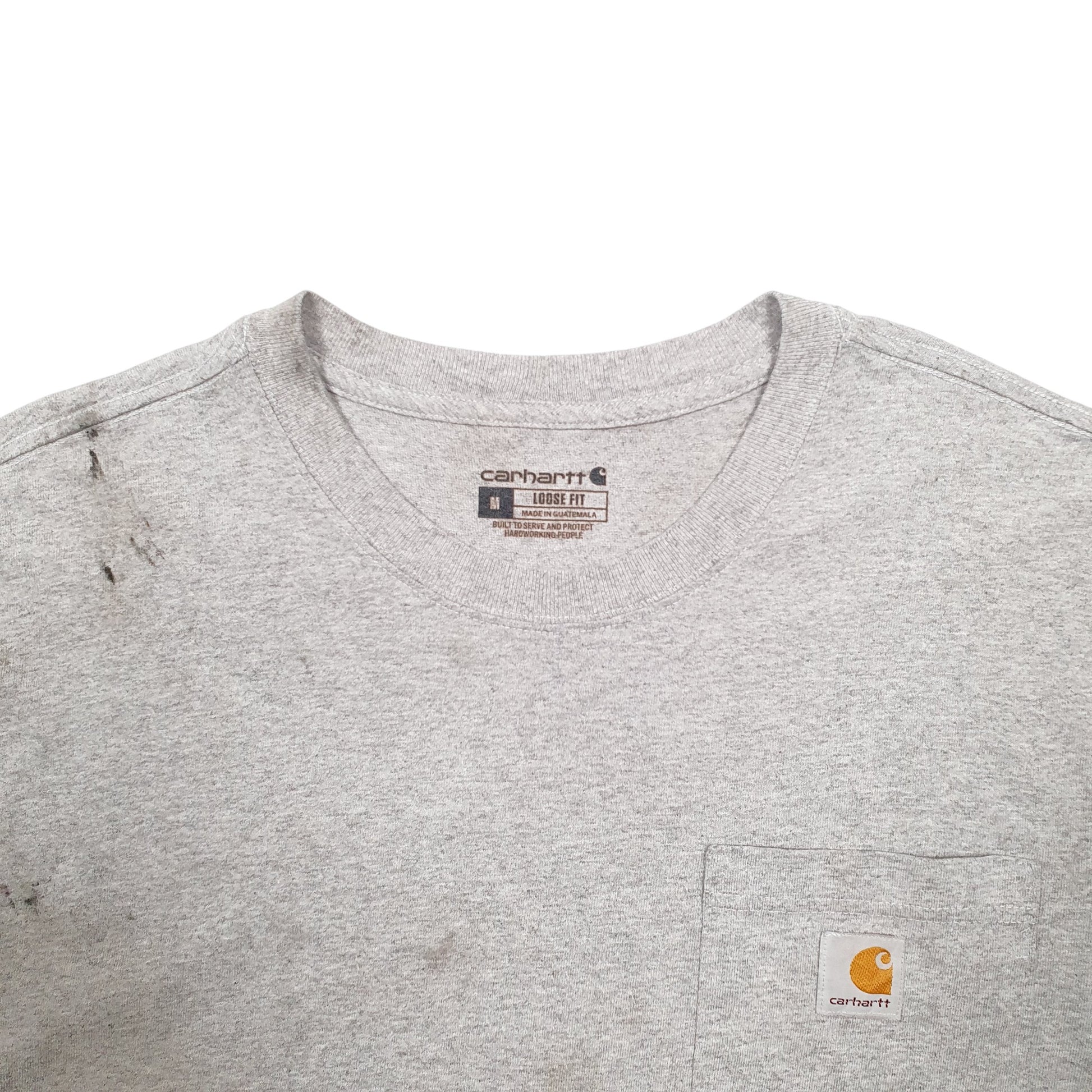 Mens Grey Carhartt  Short Sleeve T Shirt